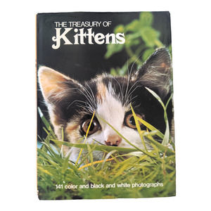 The Treasury of Kittens by Marjorie Hudson (1973) Vintage Hardcover Book